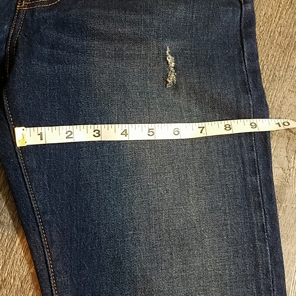 Nwt [LEVIS 501] SKINNY Button FLY Raw Hem Jeans - Picture 5 of 5